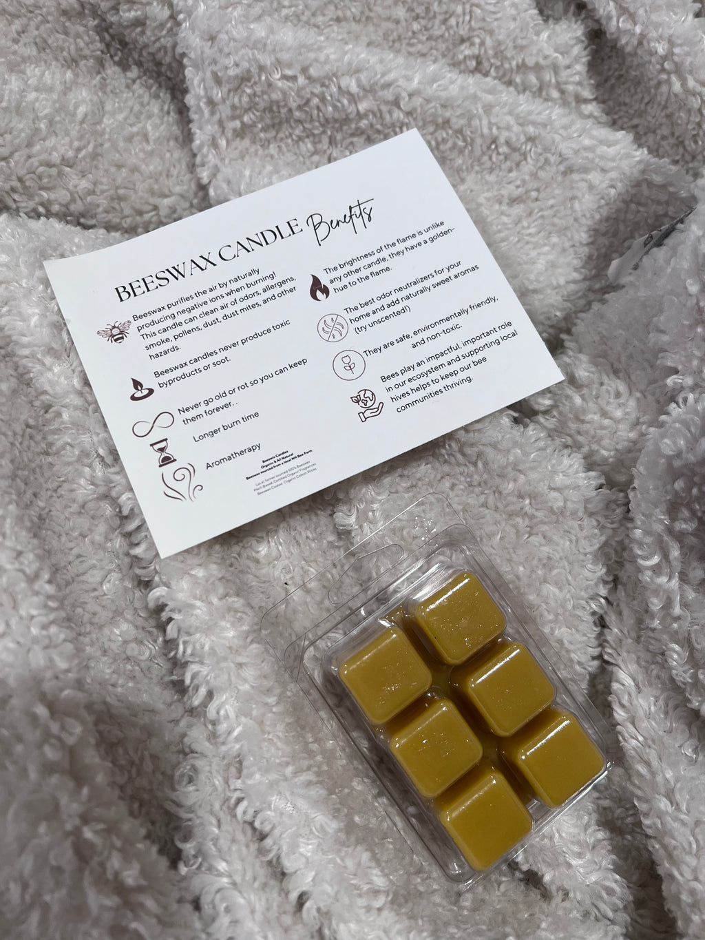 100% Pure Beeswax Melts